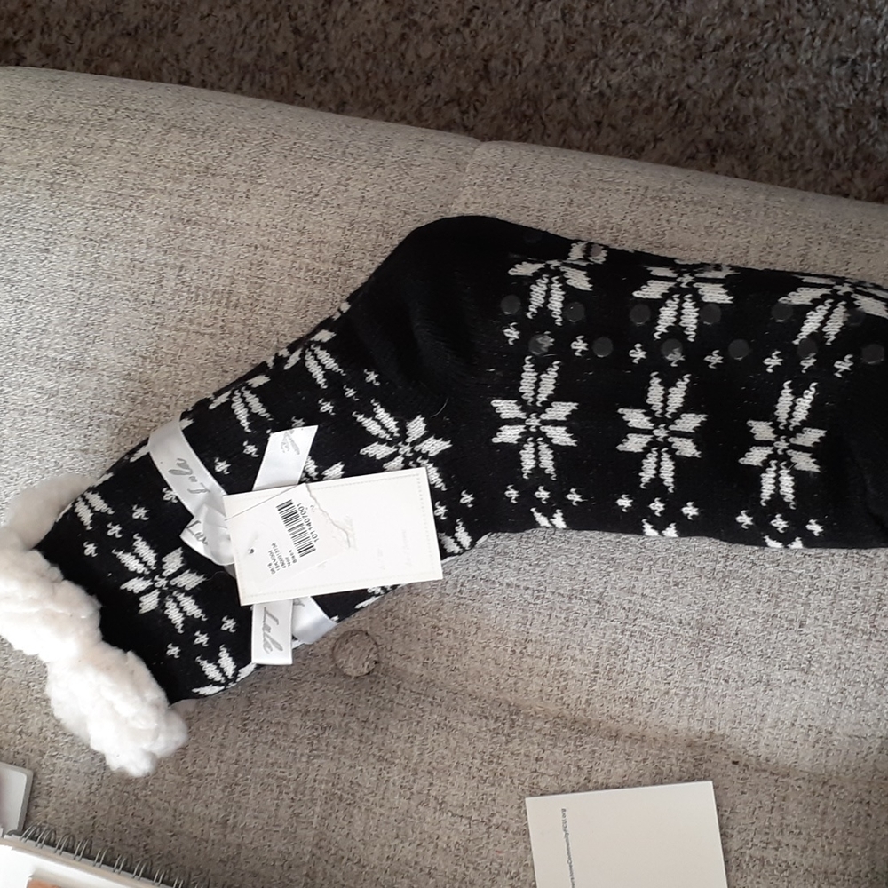 Women's fleece line comfy socks